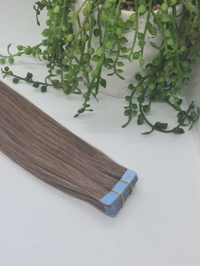 #20 Ash dark Blonde Tape Hair Extensions